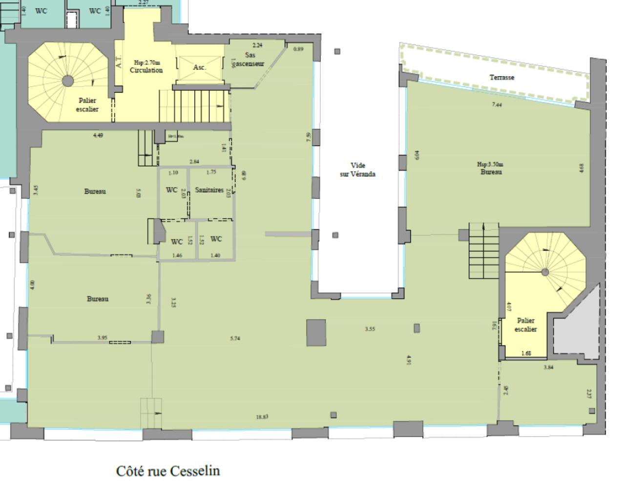 Bureau Paris 941m² Location bureau Paris OLBUR2531417 23